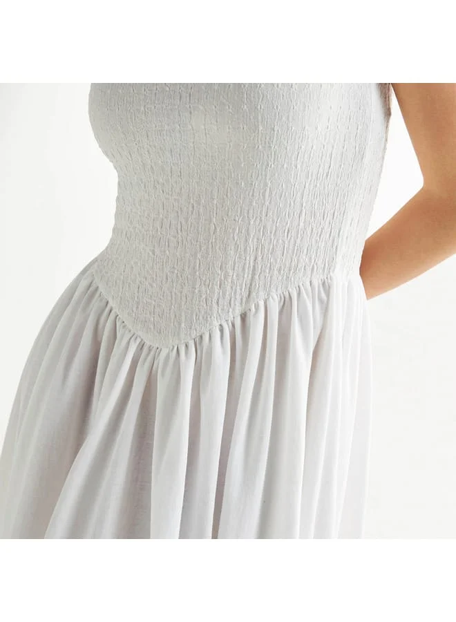 Splash FAV Sleeveless Textured Dress