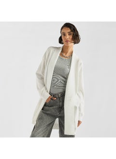 FAV Open Front Longline Cardigan  - Image 2