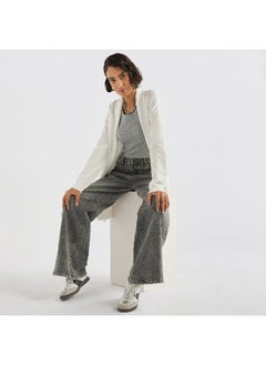 FAV Open Front Longline Cardigan  - Image 1