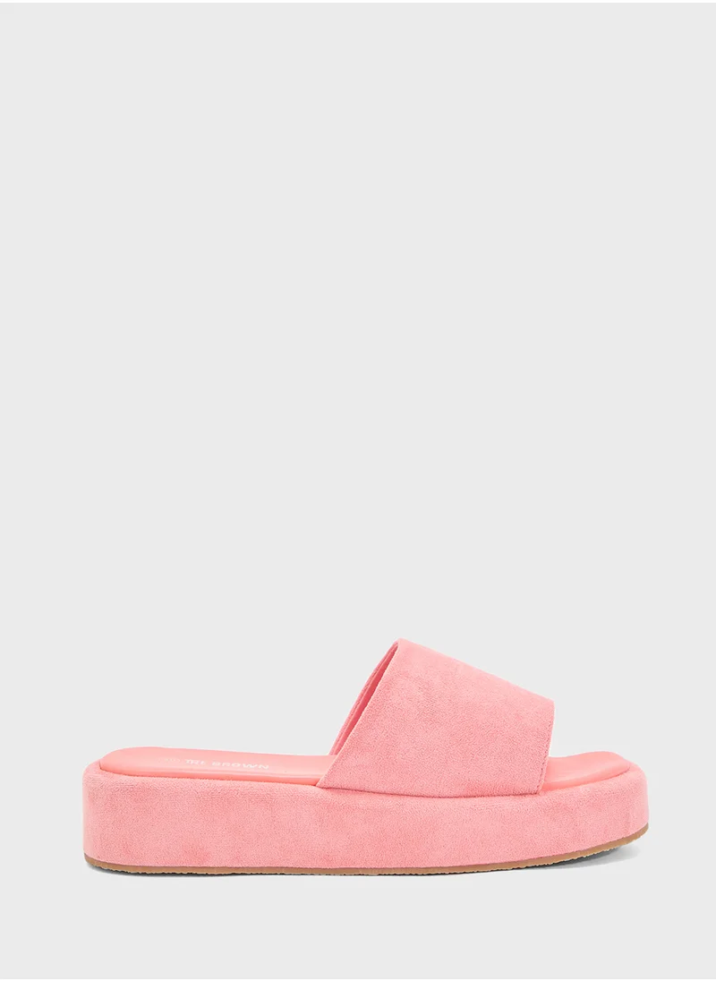 THE BROWN Flatform Slide