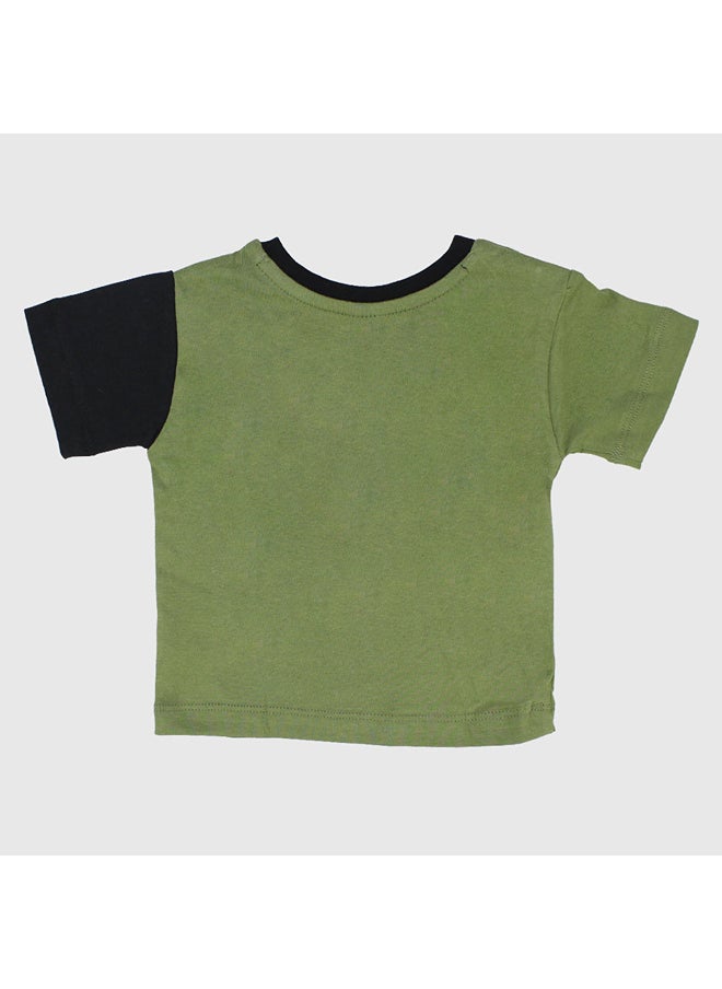 playmore - "Let's Explore" Short-Sleeved T-Shirt - Image 1
