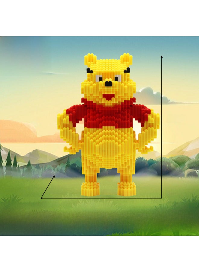 Toy/puzzle Category Building Blocks/figurines Subcategory Construction Toys Age Range Years Gender Unisex Material Plastic Theme-Color:8069-wing You Bear - Image 1