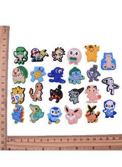 Excefore Shoe Decoration Charms for Crocs 100 Pcs Shoe Charms Pins Croc Shoes Sandals Buckle Party Birthday Gift  - Image 2