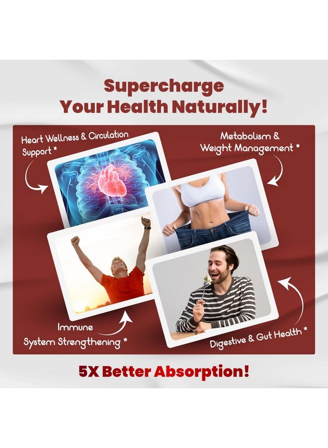 VEGATOT GlucoSavior Berberine Supplement with Ceylon Cinnamon, Bitter Melon, Gymnema - Supports Immune, Heart Health & Gastrointestinal Function - Made in The USA (150 Count (Pack of 1)) - Image 3