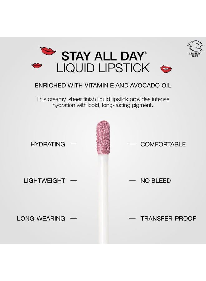 stila أحمر شفاه سائل شفاف يدوم طوال اليوم®، 0.10 أونصة. - Image 4