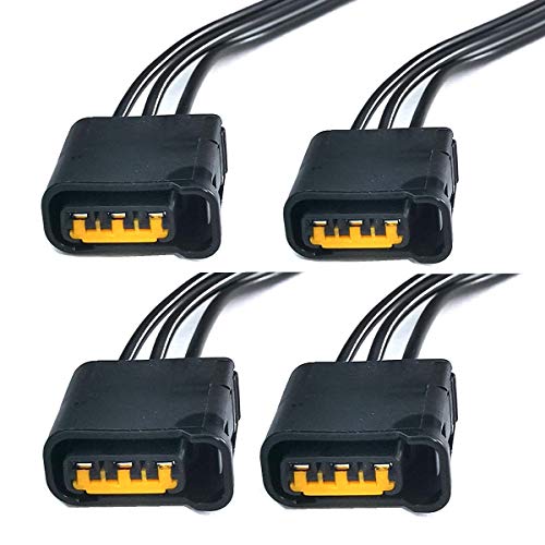 FainWan 4pcs NEW ignition coil connector plug Compatible with Su-baru Legacy, Impreza, Forester, Tribeca - Image 1