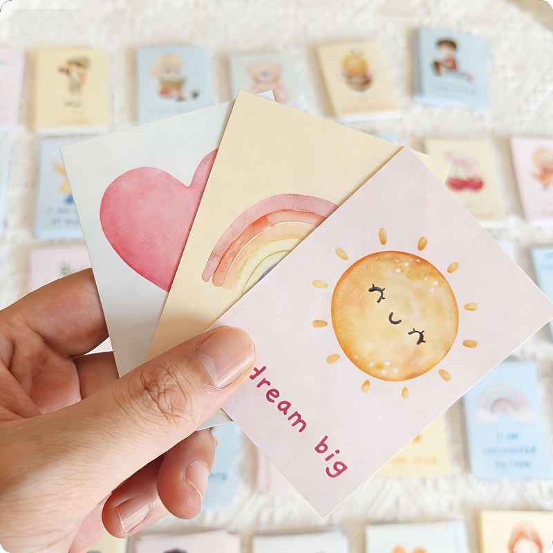 32pcs Inspirational Encouragement Cards Positive Designs Blank Back Writing High Quality Thick Cardstock - Image 3