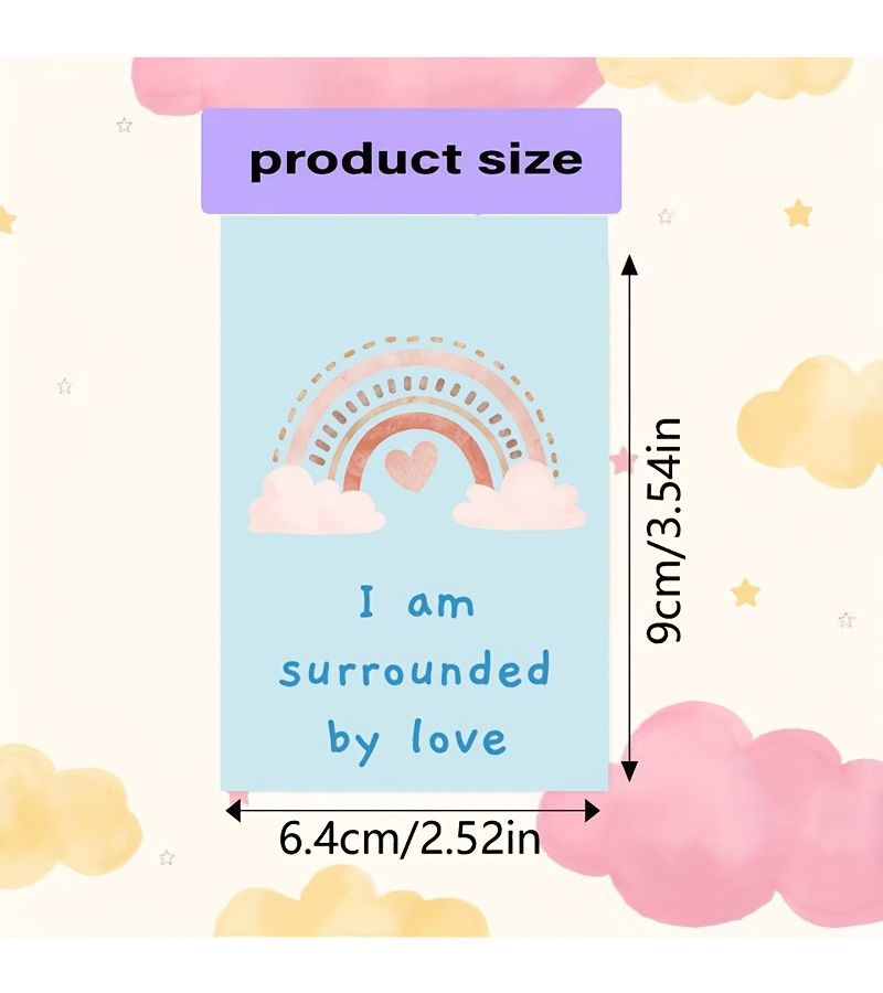 32pcs Inspirational Encouragement Cards Positive Designs Blank Back Writing High Quality Thick Cardstock - Image 2