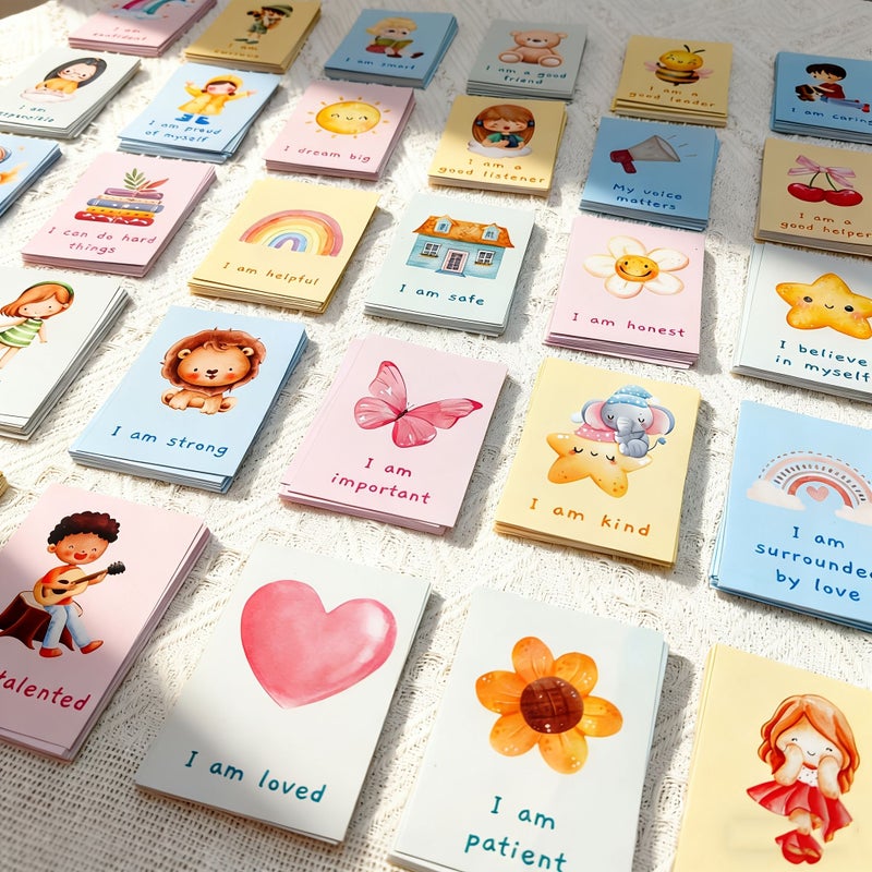 32pcs Inspirational Encouragement Cards Positive Designs Blank Back Writing High Quality Thick Cardstock - Image 5