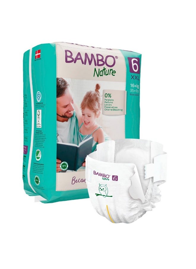 BAMBO NATURE Premium Eco-Friendly Tape Diapers With Wetness Indicator For Kids - Xxl Size, 20 Pieces - Pack Of 3  - Image 2