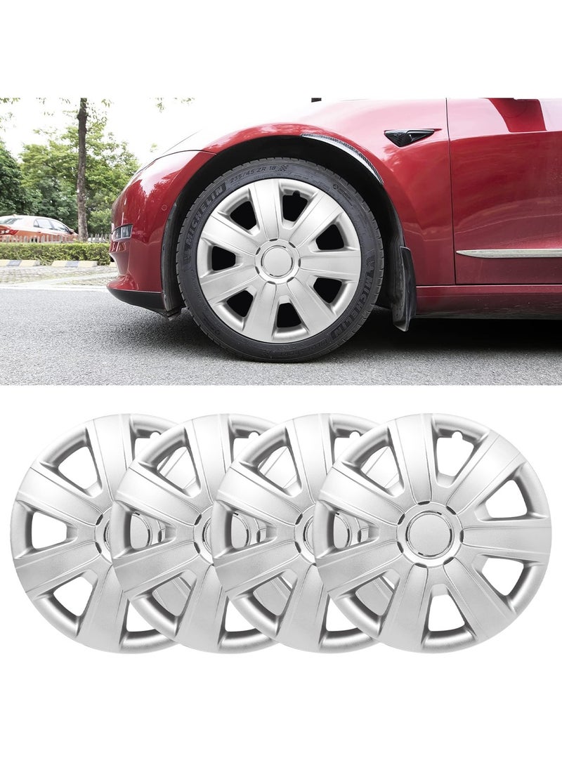 Generic 15 inch Car Wheel Cover 15 inch Hubcaps 4 Pcs Set Tires Automotive Hub Wheel Cap ABS Material Wheel Cap  - Image 5