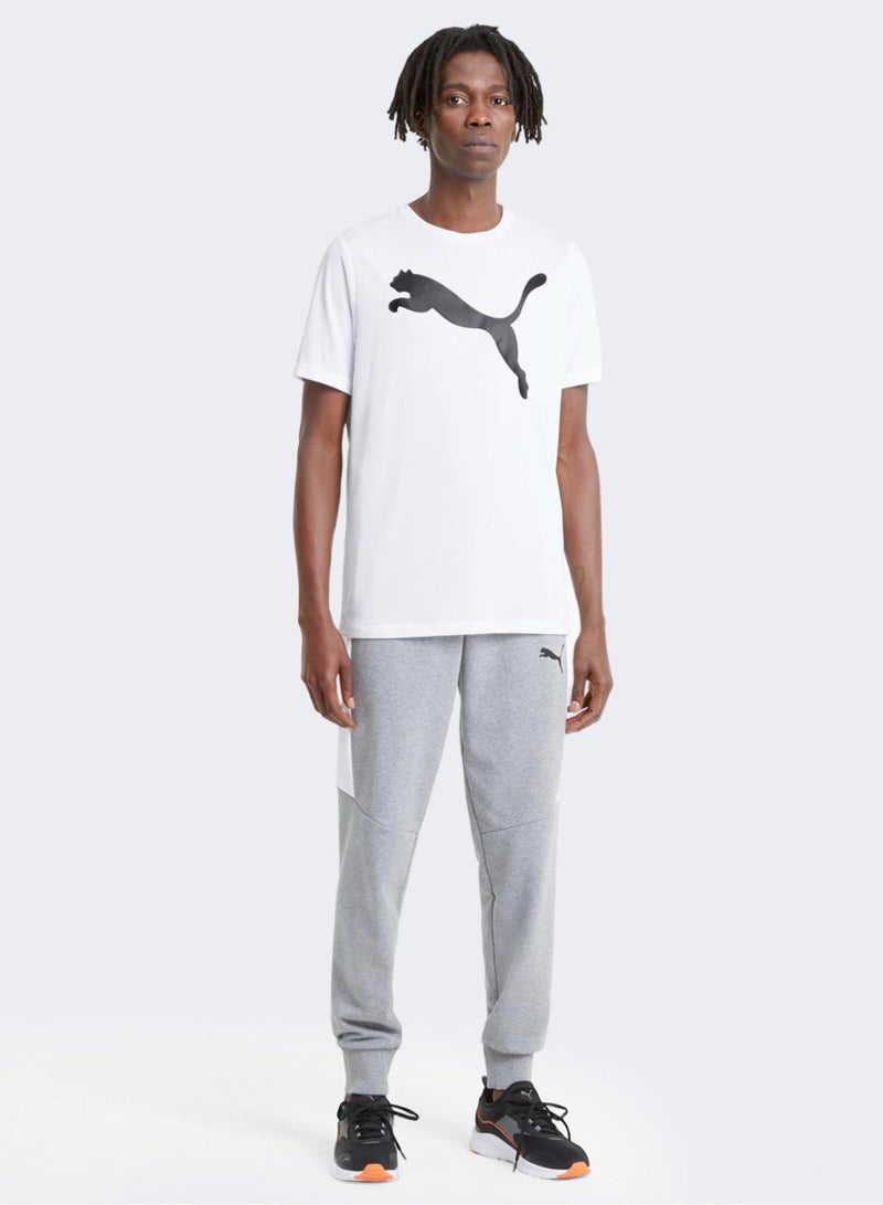 PUMA Active Big Logo Tee  White - Image 3