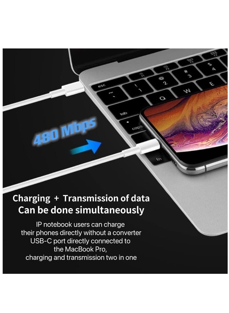 PD 20W USB C Fast Charger Plug and USB C Fast Charge Cable 1M [Apple MFi - Image 5