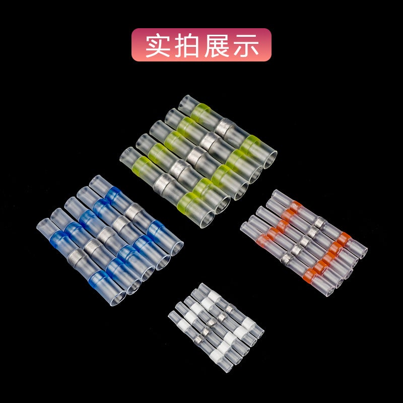 SST Series Heat Shrinkable Waterproof Pressure-Free Solder Ring Shielded Wire Protection Connector Middle Tube Welding Terminal  Box - Image 4