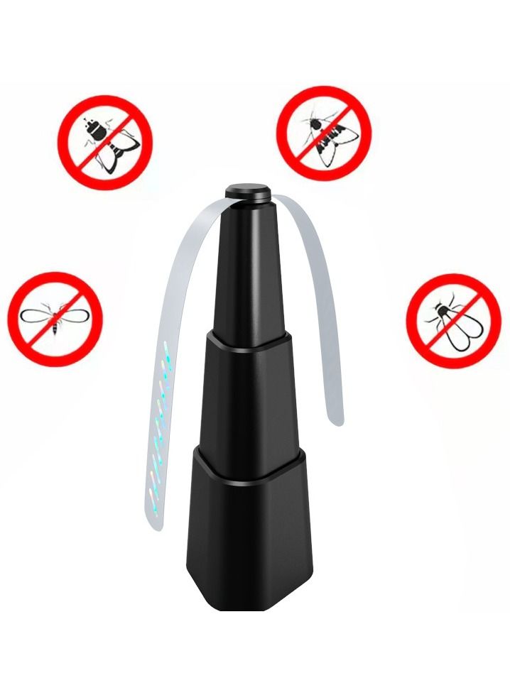 Y&D 2Pcs Portable Retractable Fly Repellent Fan Multifunction Blade - Image 3