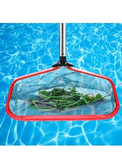 Lalapool Lalapool Professional Heavy Duty 18 Swimming Pool Leaf SkimmerPremium Leaf Rake with Strong Reinforced Aluminum Frame Handle Deep Net Bag Fast Cleaning Easy Debris Pickup RemovalBlack  - Image 3