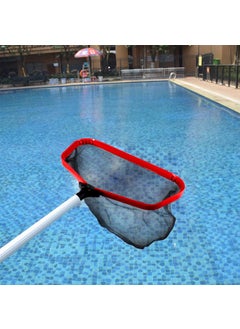 Lalapool Lalapool Professional Heavy Duty 18 Swimming Pool Leaf SkimmerPremium Leaf Rake with Strong Reinforced Aluminum Frame Handle Deep Net Bag Fast Cleaning Easy Debris Pickup RemovalBlack  - Image 5