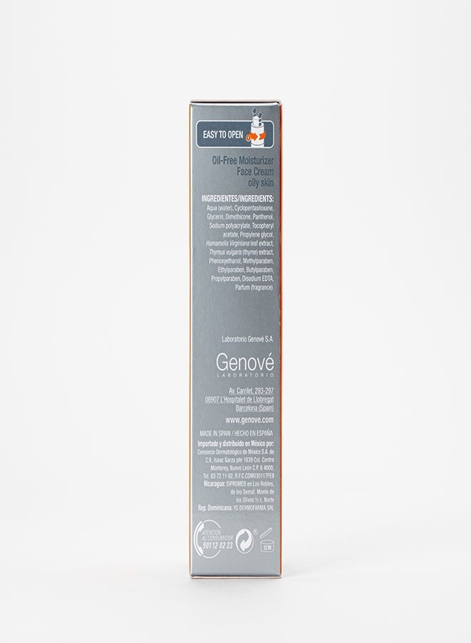 Genove Genové Fluidbase Oil-Free Moisturizer (50ml) for Oily & Acne-Prone Skin | Lightweight Mattifying Face Cream & Non-Comedogenic Daily Hydration - Image 4