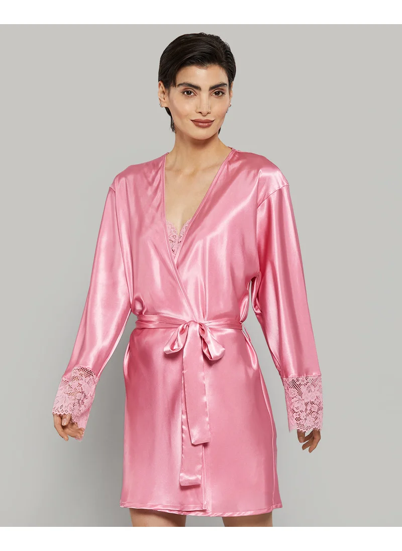La Senza La Senza Pink Sexy Sleep Robe