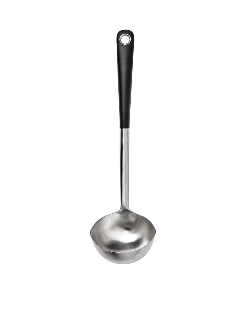 Soup ladle stainless steel black - Image 1