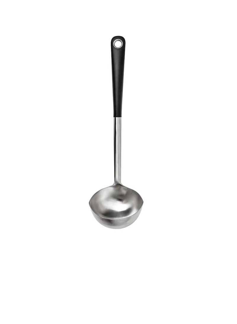 Soup ladle stainless steel black - Image 2