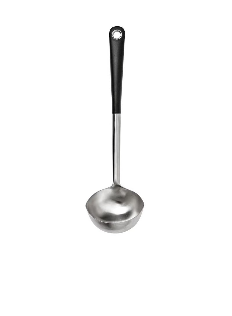 Soup ladle stainless steel black - Image 3