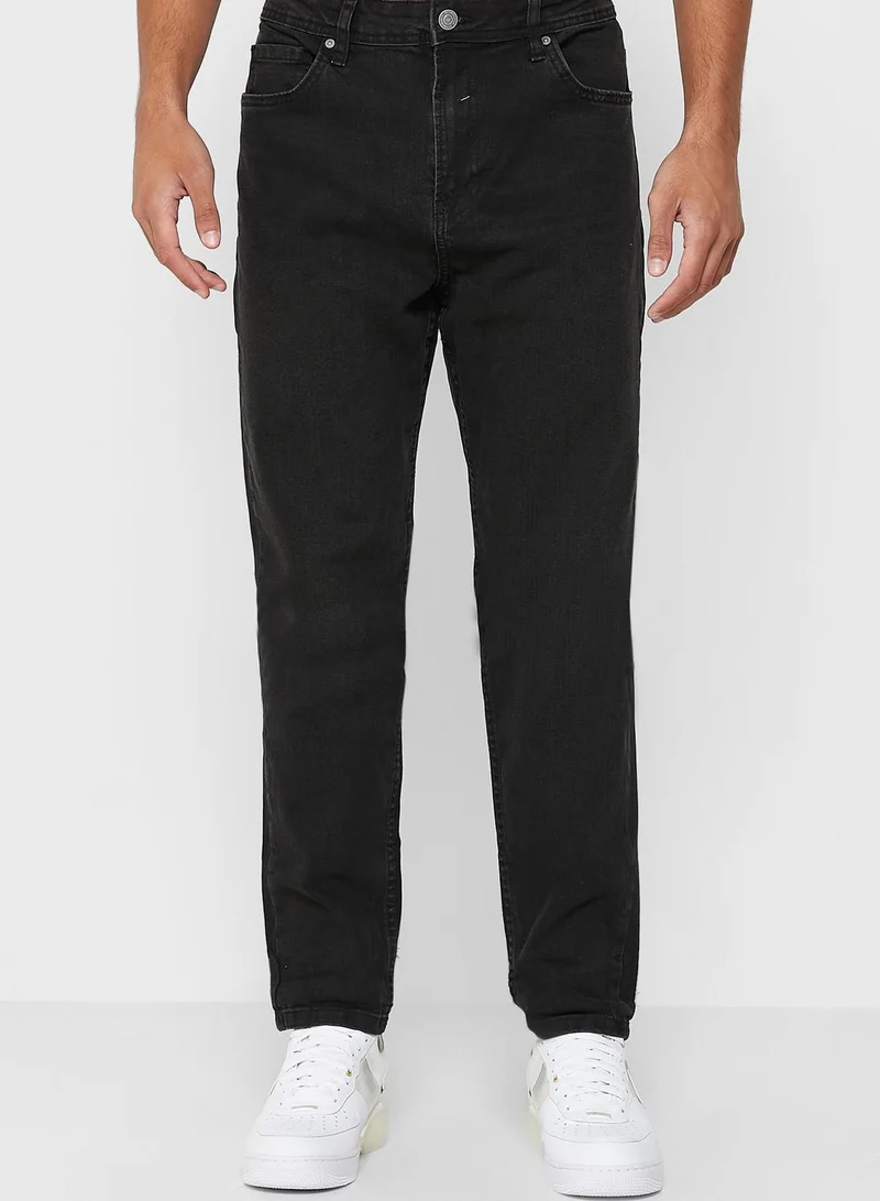 Cotton On Mid Wash Relaxed Fit Jeans