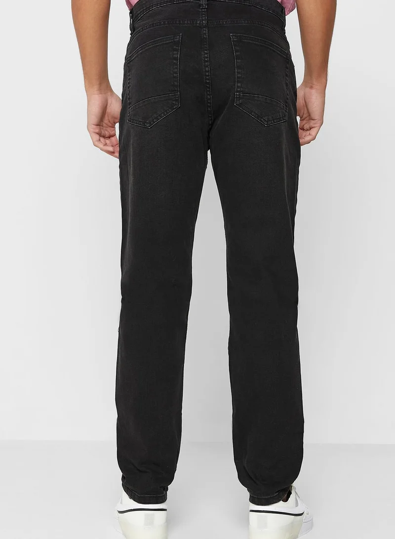 Cotton On Mid Wash Relaxed Fit Jeans