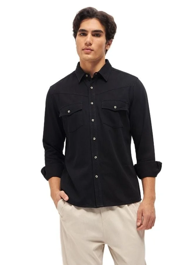 Men's Shirt for Casual and Formal Wear | Classic Button-Down Style for Office, Daily Use, Travel, Events & All-Season Outfits | Versatile & Stylish Wardrobe Essential for Every Occasion
