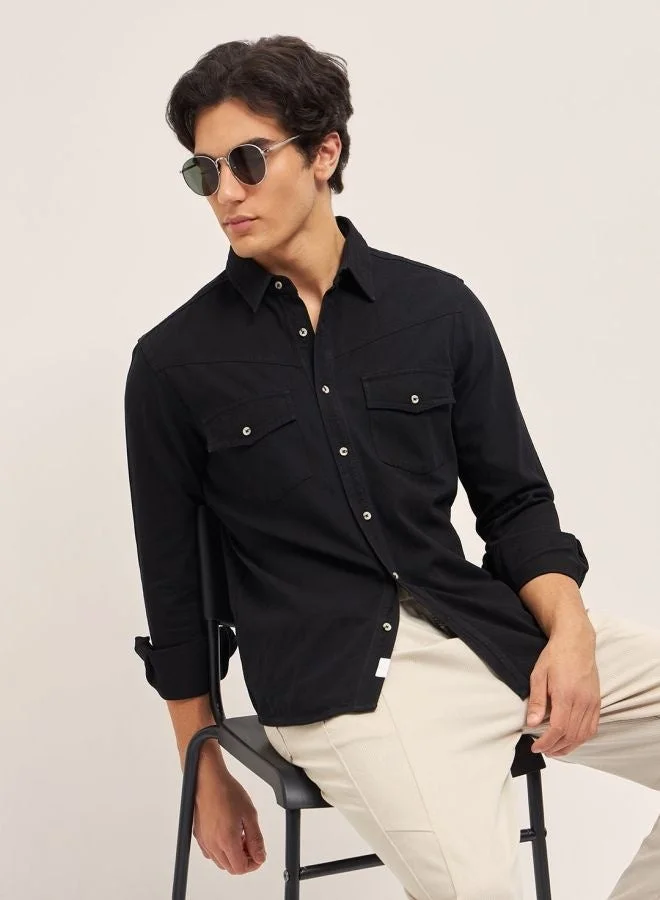 The Bear House  Men's Shirt for Casual and Formal Wear | Classic Button-Down Style for Office, Daily Use, Travel, Events & All-Season Outfits | Versatile & Stylish Wardrobe Essential for Every Occasion for Men | Best Price UAE