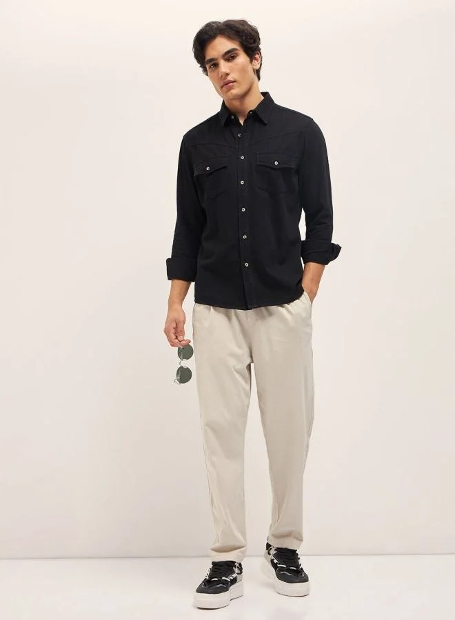 The Bear House  Men's Shirt for Casual and Formal Wear | Classic Button-Down Style for Office, Daily Use, Travel, Events & All-Season Outfits | Versatile & Stylish Wardrobe Essential for Every Occasion for Men | Best Price UAE