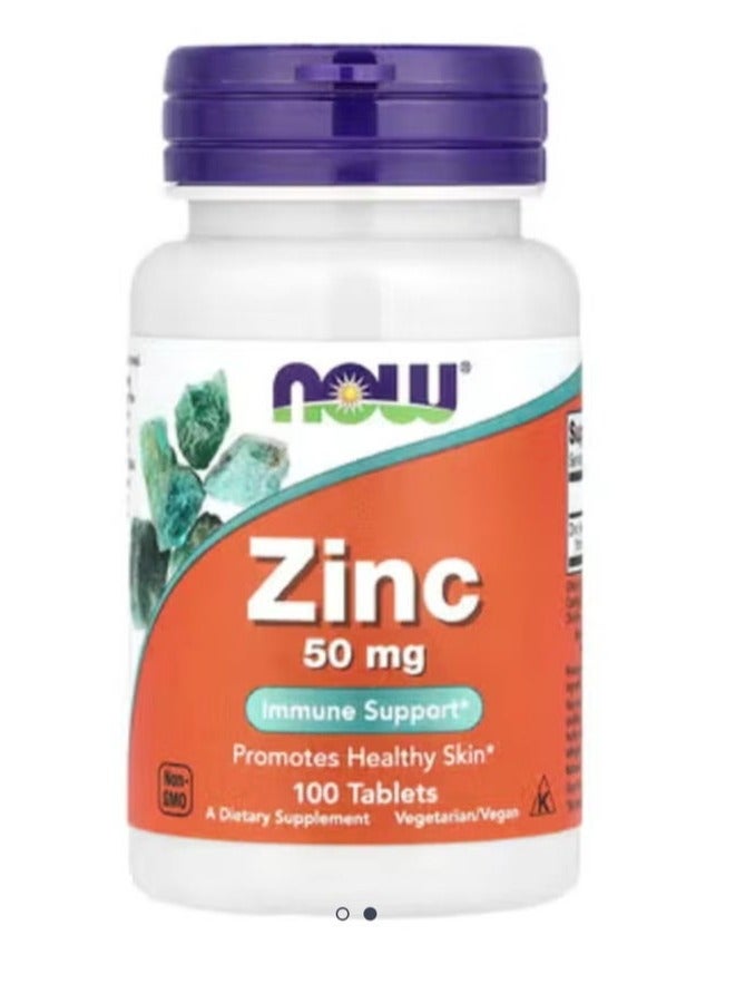 Zinc 50 100 Table