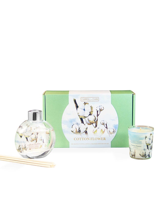CARROLL & CHAN Cotton Flower Gift Set  - Image 3