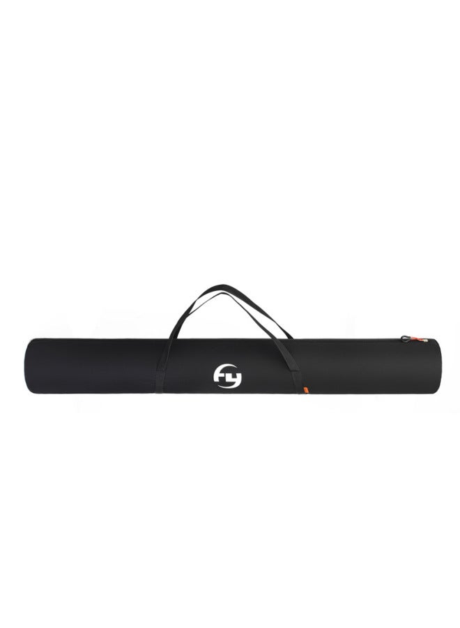 Generic Portable Multi-functional Storage Bag Fishing Gear Summer Mat Storage Yoga Mat Bag Carpet Mattress Mosquito Tent Storage Dust Cover-Color:Black-Capacity:61cm*17cm  - Image 5