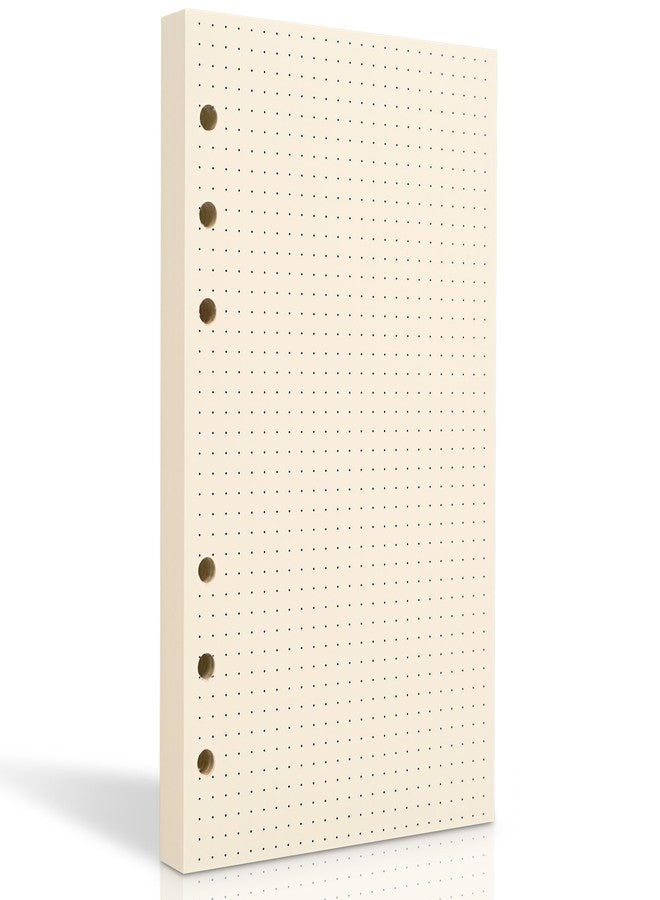 Tofun A6 Dot Grid Paper, 6 Hole Punched,A6 Dotted Refill Paper for Planner/Binders/Organizer, 6.7x4.2 Inch,80 Sheets,Beige,100GSM (1) - Image 1