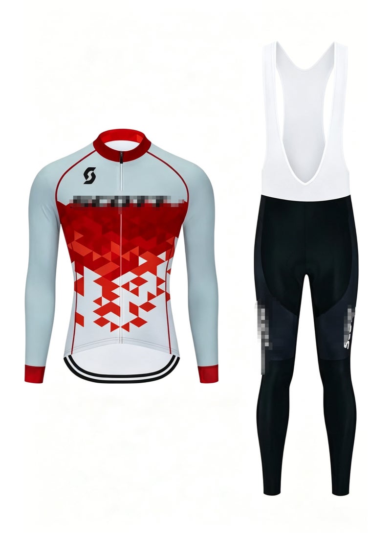 GR New Summer Outdoor Sunscreen Moisture Absorption Quick Drying Bicycle Women's Cycling Clothing Set - Image 1