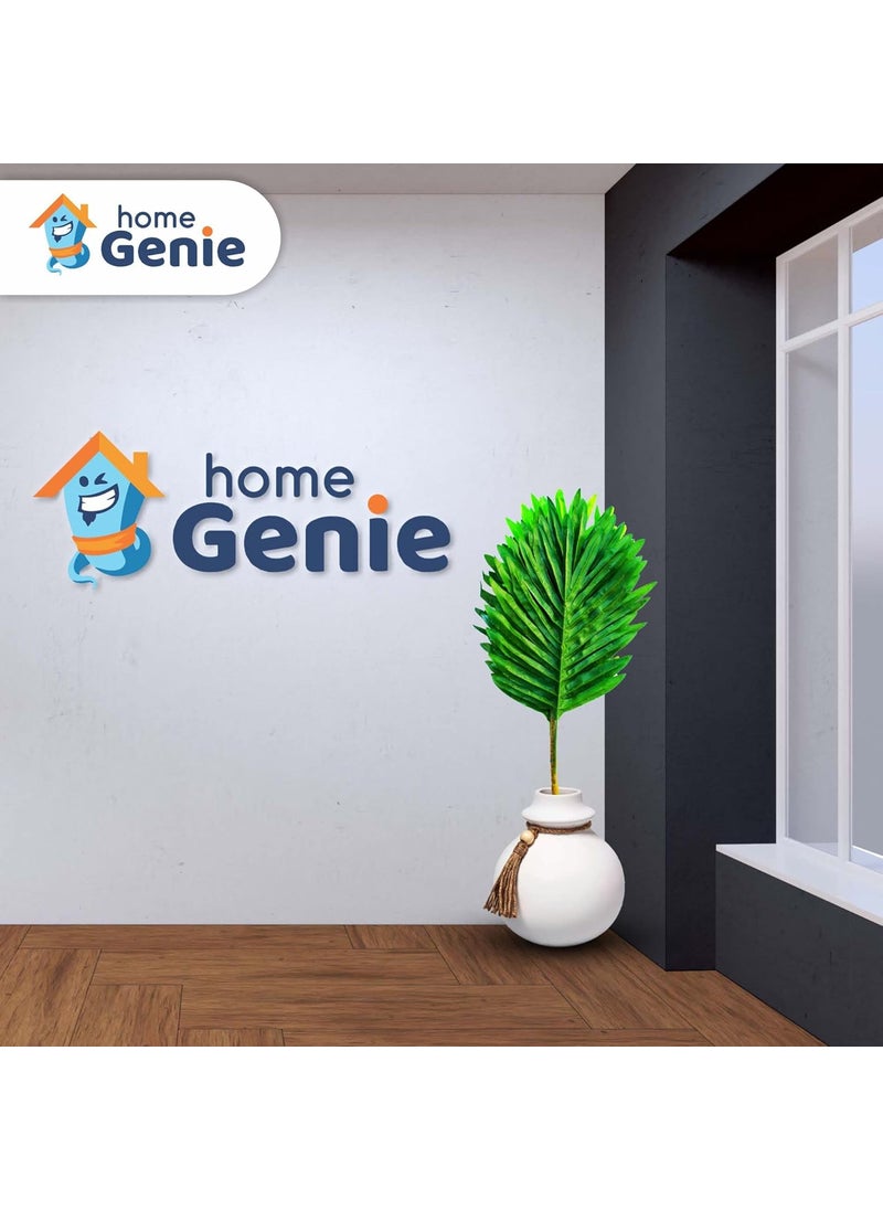 HOME GENIE HOME GENIE Artificial Plants for Home Decor Artificial Leaf Bunch for Indoor and Outdoor Decoration Home Decoration Artificial Plant Artificial Plants for Decoration Pack of 1 Green  - Image 4