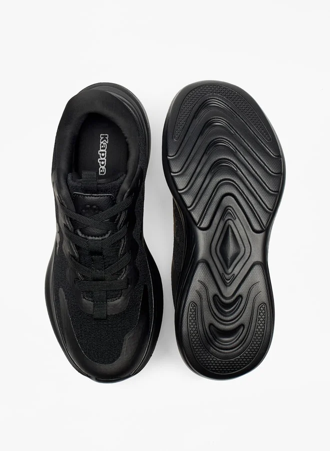 Kappa Women's Textured Sports Shoes with Lace-Up Closure
