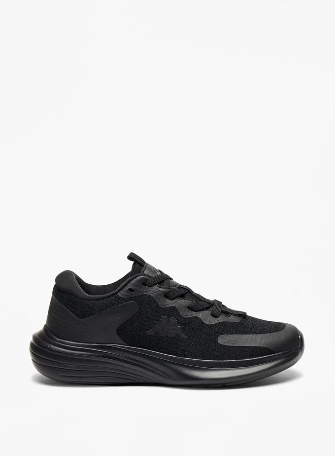 Kappa Women's Textured Sports Shoes with Lace-Up Closure