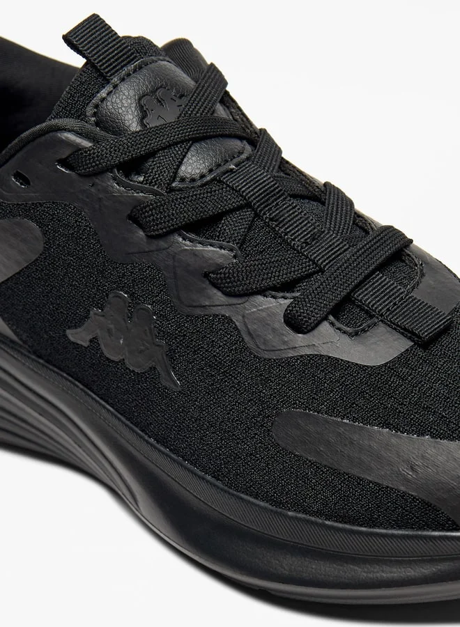 Kappa Women's Textured Sports Shoes with Lace-Up Closure