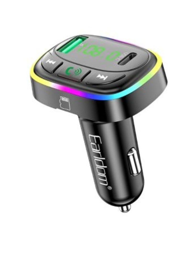 ELTRAZONE ET-M104 Car Bluetooth MP3 Player – Wireless Audio Receiver, USB & TF Card, Hands-Free Calling & FM Transmission  - Image 1