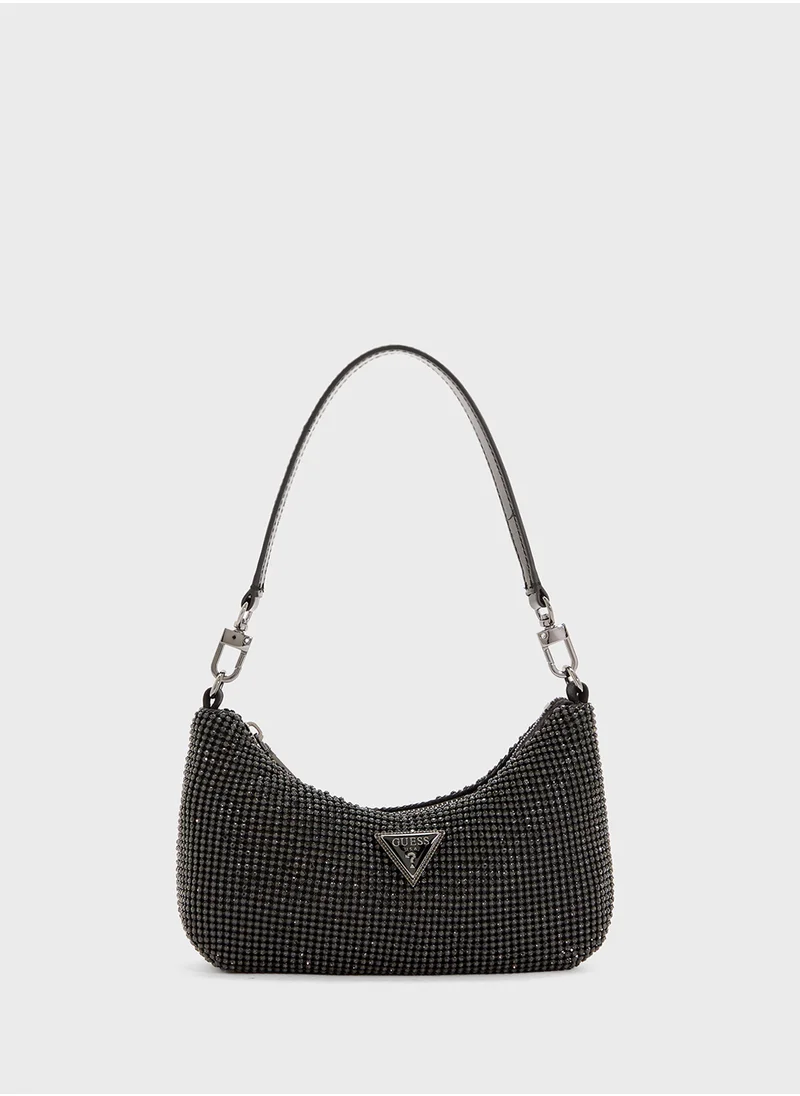 GUESS Zalina Mini Top Zip Shoulder Bag