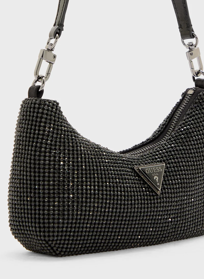 جس Zalina Mini Top Zip Shoulder Bag