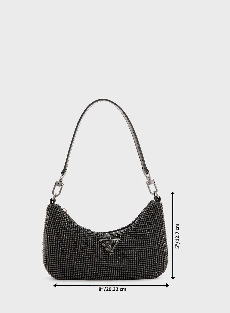 جس Zalina Mini Top Zip Shoulder Bag
