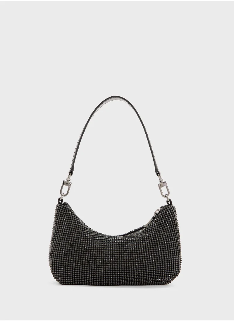 GUESS Zalina Mini Top Zip Shoulder Bag