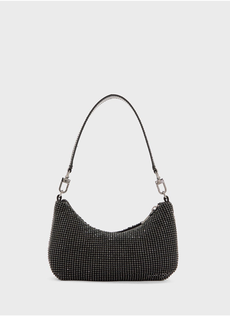 GUESS Zalina Mini Top Zip Shoulder Bag  - Image 2