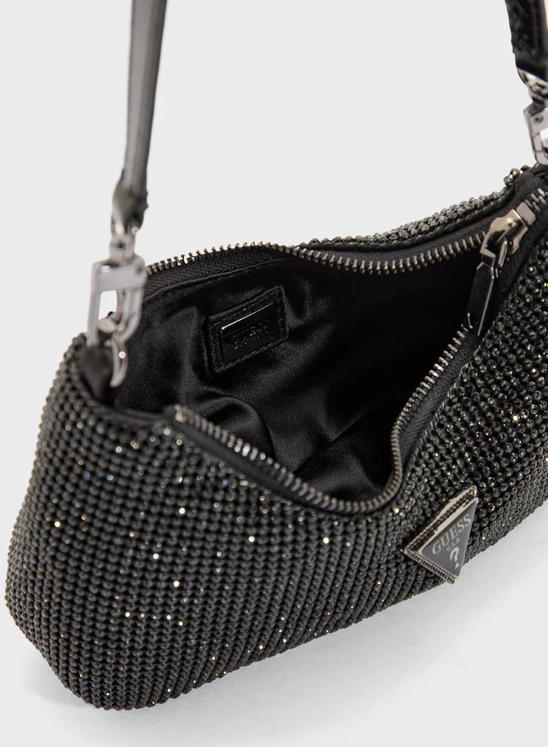 جس Zalina Mini Top Zip Shoulder Bag