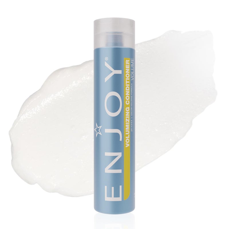 ENJOY Hair Care Volumizing Conditioner, Hair Conditioner For Damaged Hair, Conditioner Curly Hair Products, Sulfate Free, Gluten Free, Paraben Free - 10 Fl Oz - Image 1