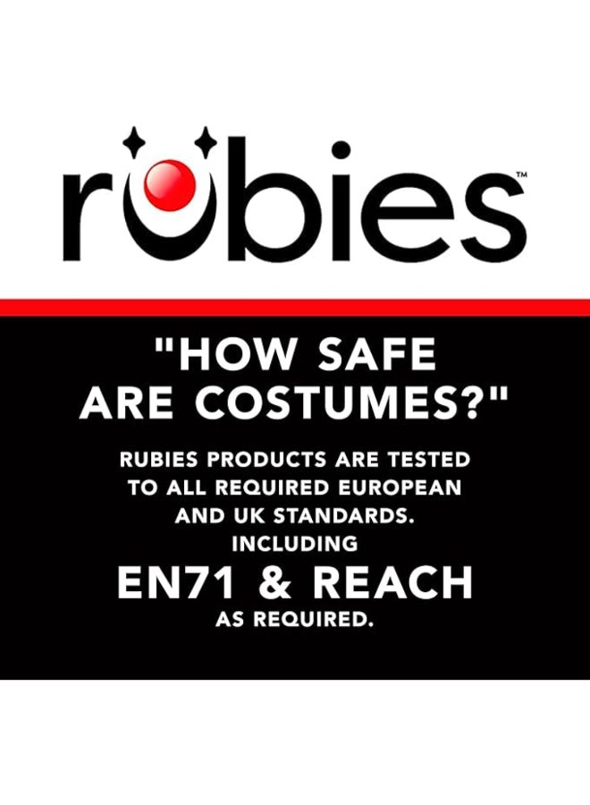 Rubies Child Doctor Costume for Boys & Girls | Unisex Scrubs Set with Lab Coat & Stethoscope | Size Small (4-6 Years) - Image 4