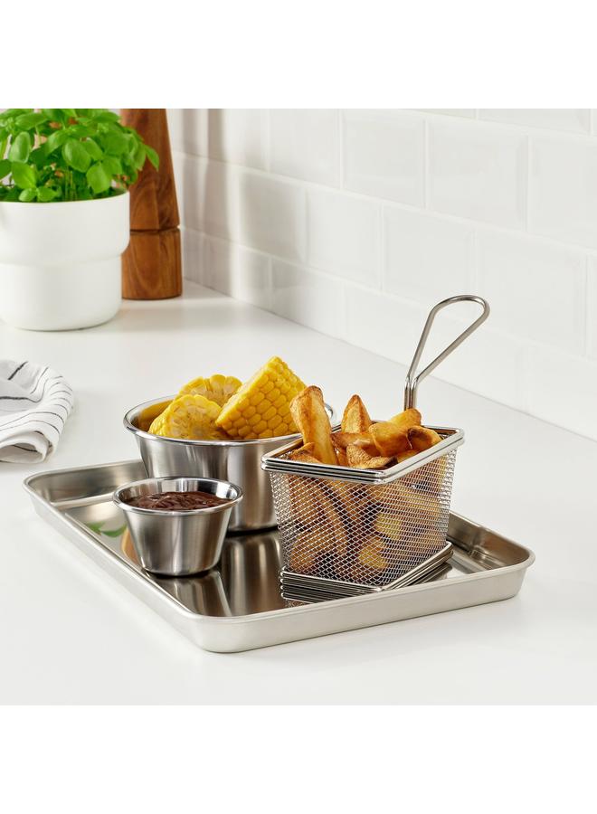 Serving Tray, Stainless Steel, 30X20 Cm - Image 4